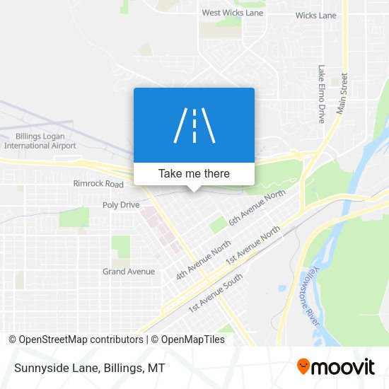 Sunnyside Lane map