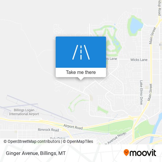 Ginger Avenue map