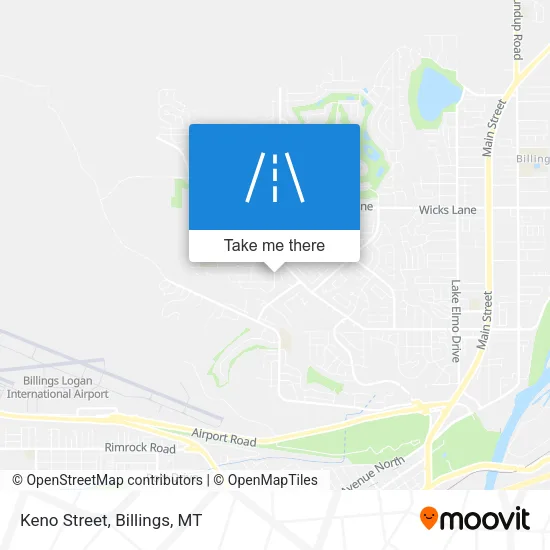 Mapa de Keno Street