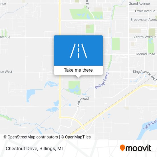 Mapa de Chestnut Drive