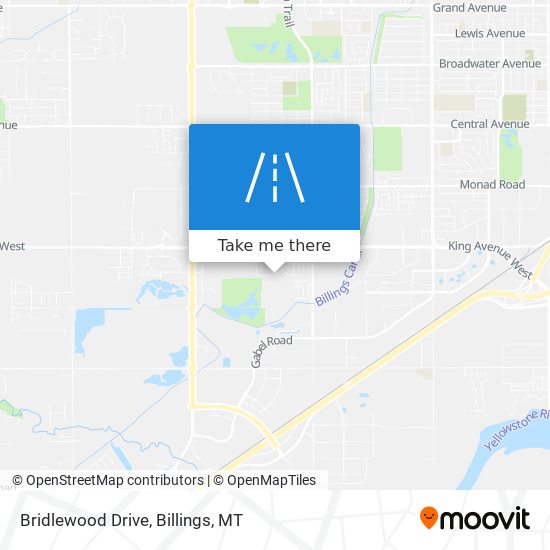 Bridlewood Drive map