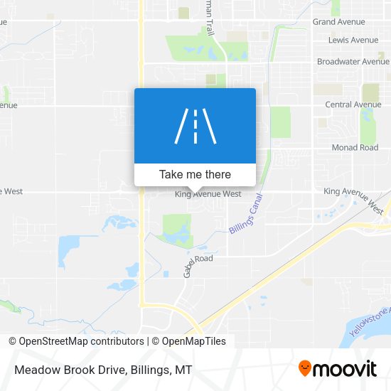 Meadow Brook Drive map