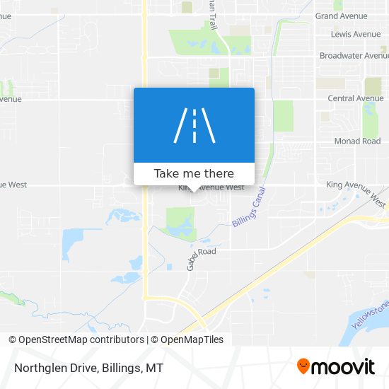 Northglen Drive map