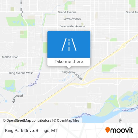 King Park Drive map