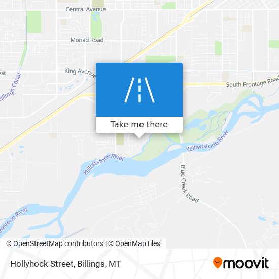 Hollyhock Street map