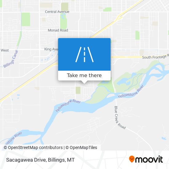 Sacagawea Drive map