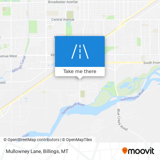 Mullowney Lane map