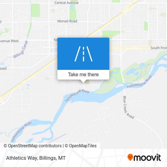 Mapa de Athletics Way