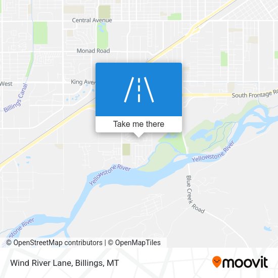 Mapa de Wind River Lane