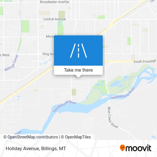 Mapa de Holiday Avenue