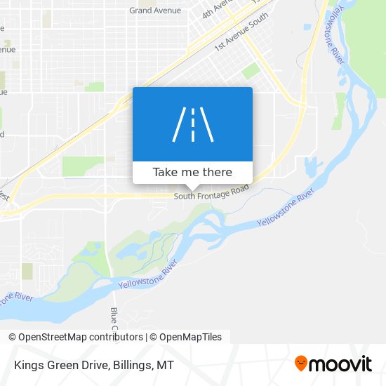 Kings Green Drive map