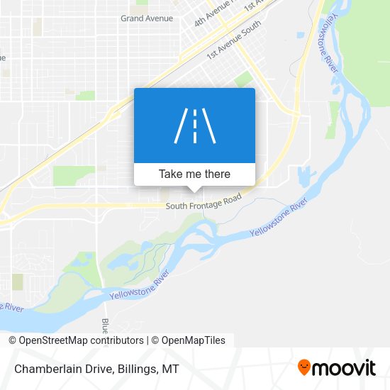 Mapa de Chamberlain Drive