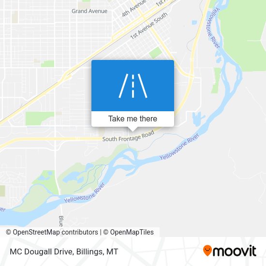 MC Dougall Drive map