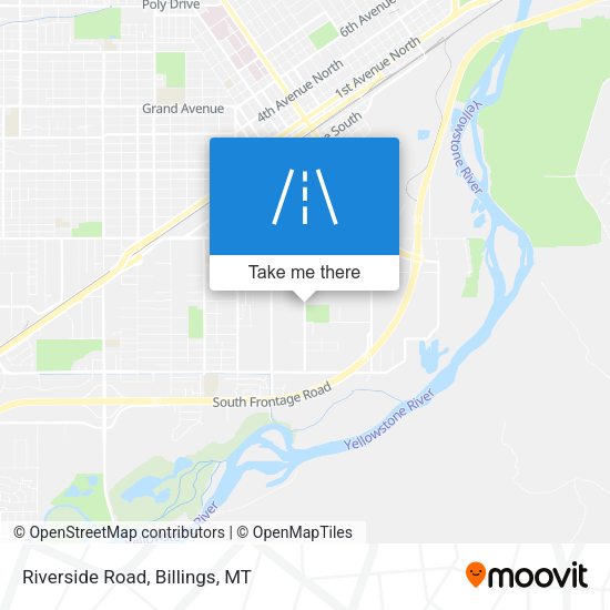 Mapa de Riverside Road
