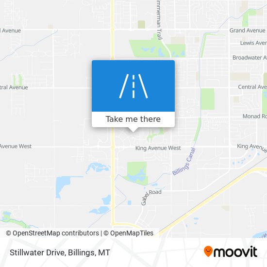 Stillwater Drive map