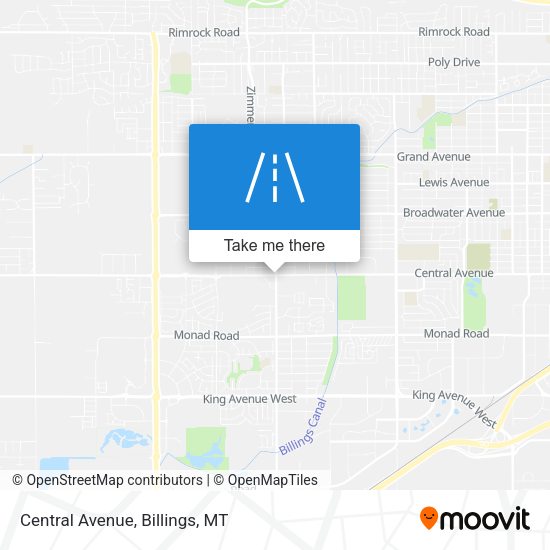 Mapa de Central Avenue