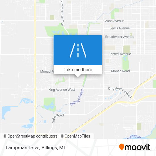 Lampman Drive map