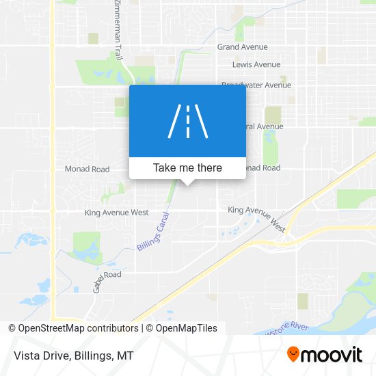 Mapa de Vista Drive