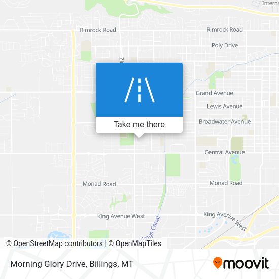 Morning Glory Drive map