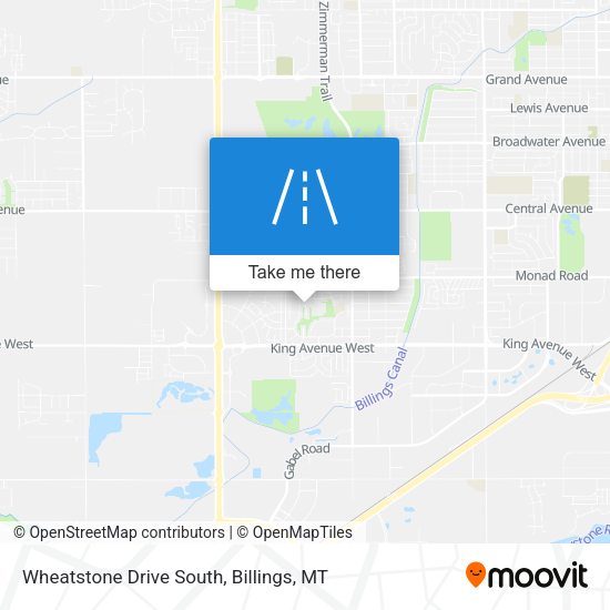 Mapa de Wheatstone Drive South