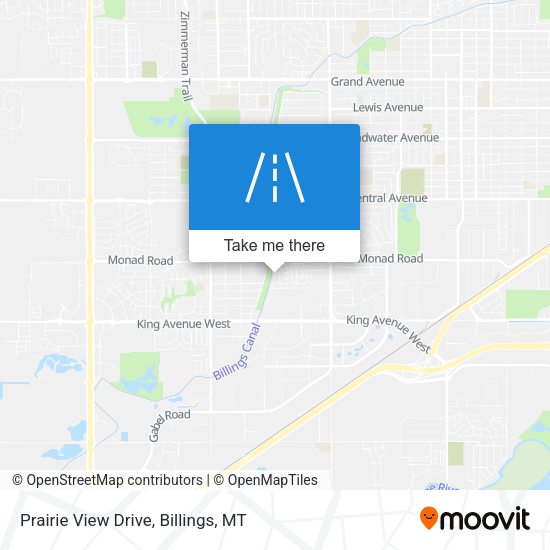 Mapa de Prairie View Drive