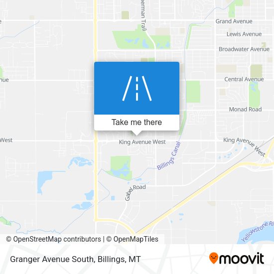 Mapa de Granger Avenue South