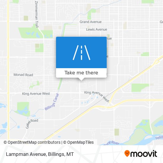 Lampman Avenue map