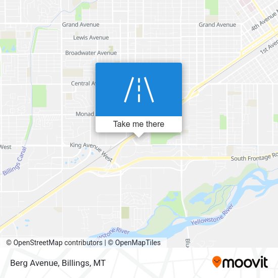 Mapa de Berg Avenue