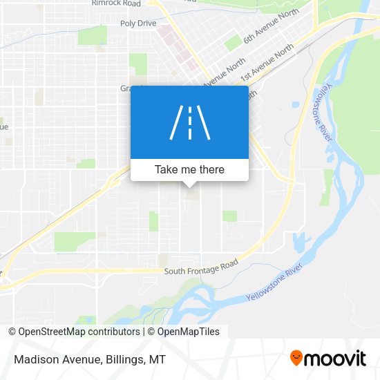 Mapa de Madison Avenue