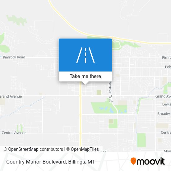 Mapa de Country Manor Boulevard