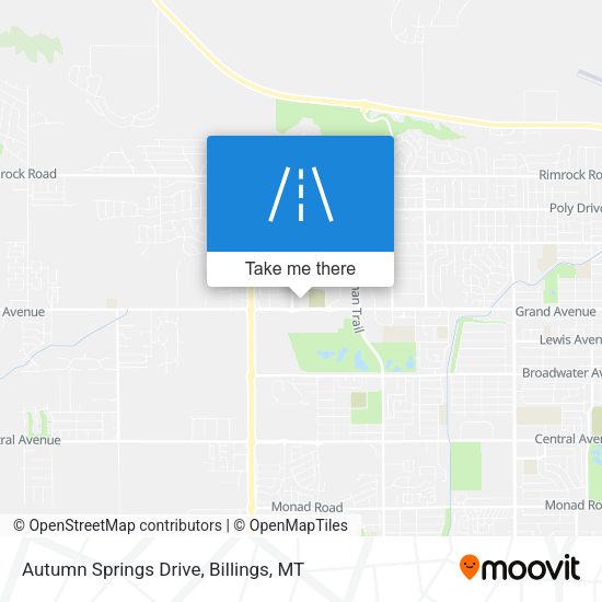 Autumn Springs Drive map