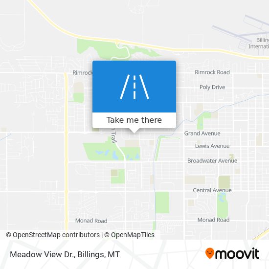 Meadow View Dr. map