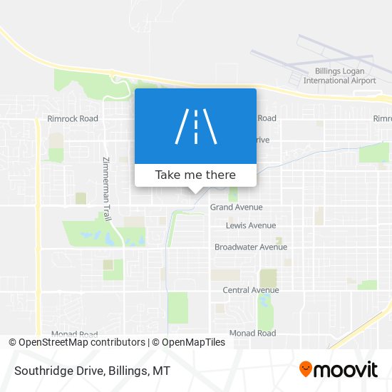 Southridge Drive map