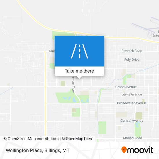 Wellington Place map