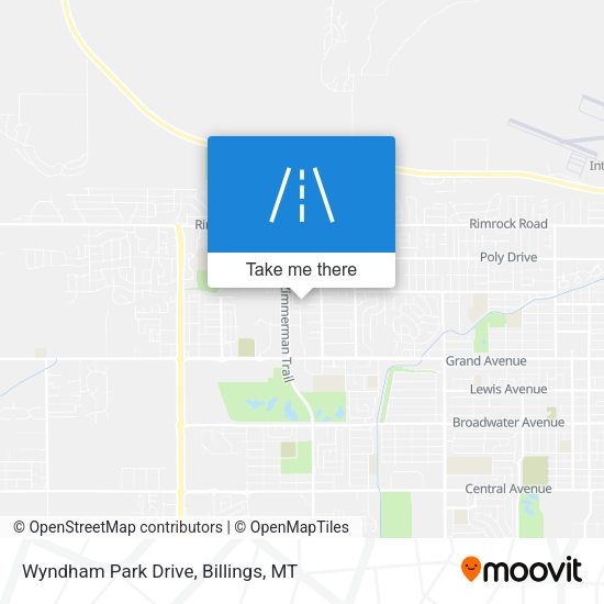 Wyndham Park Drive map