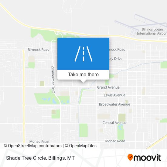 Shade Tree Circle map