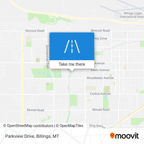 Mapa de Parkview Drive