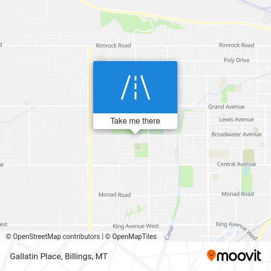 Mapa de Gallatin Place