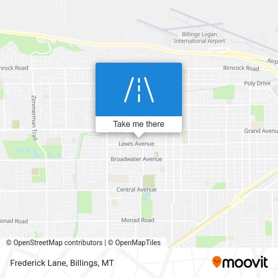 Mapa de Frederick Lane