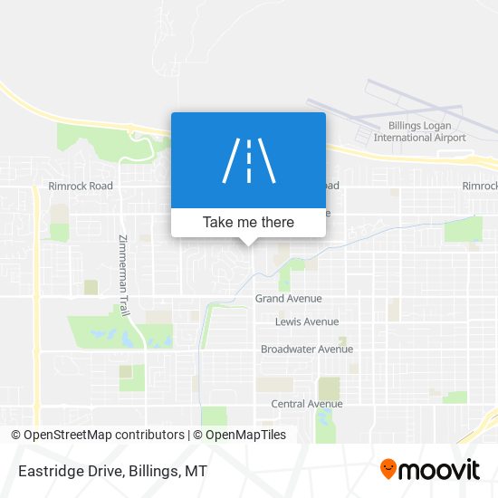 Eastridge Drive map
