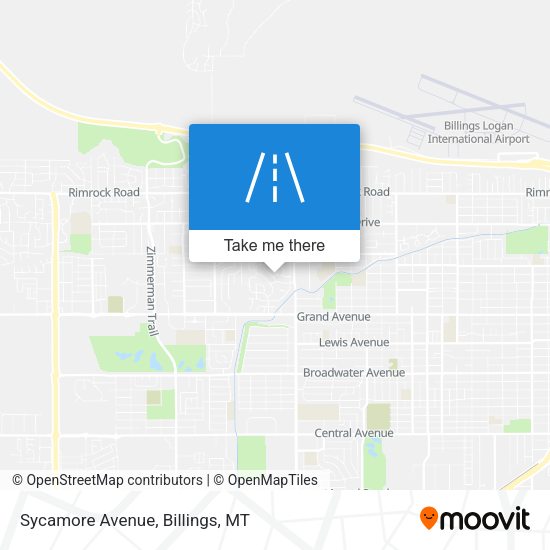 Mapa de Sycamore Avenue