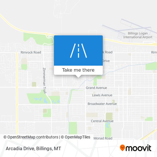 Arcadia Drive map