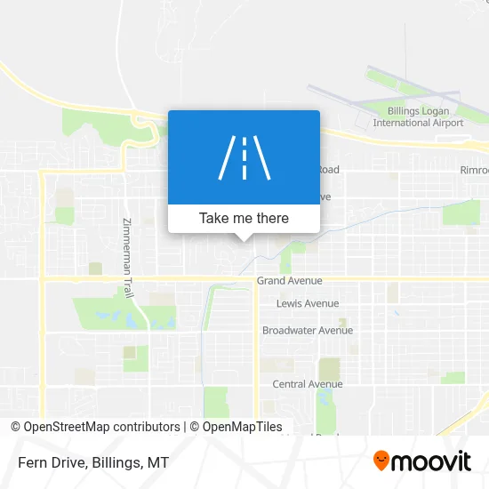 Fern Drive map