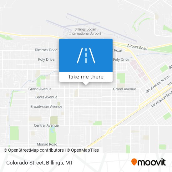 Colorado Street map