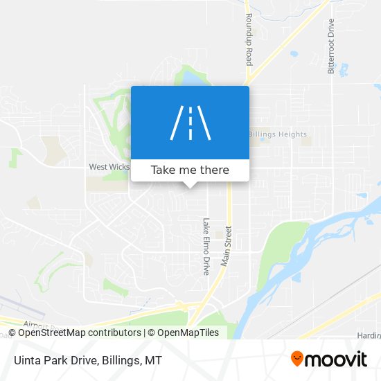 Uinta Park Drive map