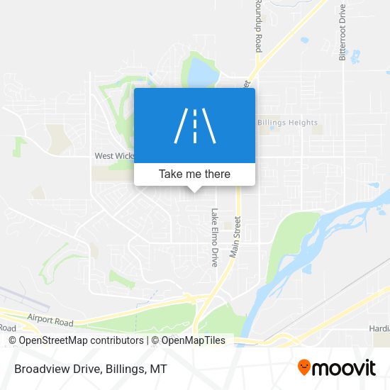 Broadview Drive map