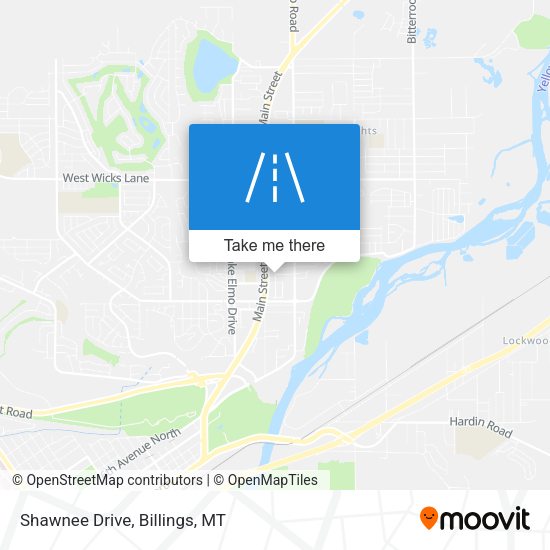 Mapa de Shawnee Drive