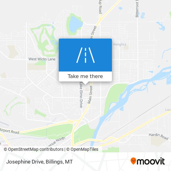 Josephine Drive map