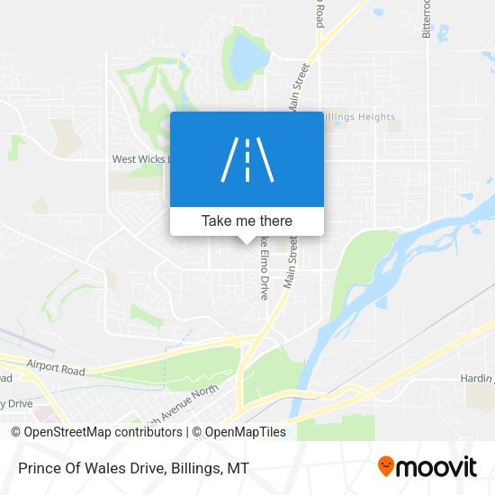 Mapa de Prince Of Wales Drive