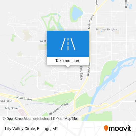 Mapa de Lily Valley Circle